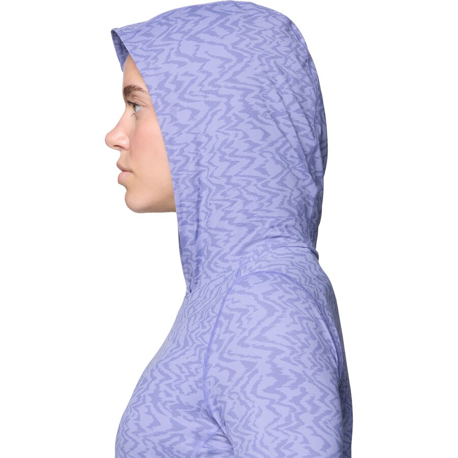 Mountain Hardwear Crater Lake Long-Sleeve Hoodie - Women's Avid Peaks Print