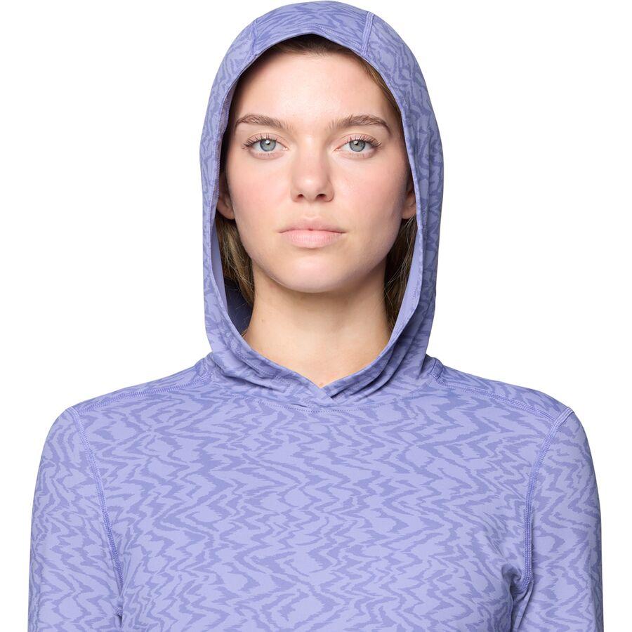 Mountain Hardwear Crater Lake Long-Sleeve Hoodie - Women's Avid Peaks Print