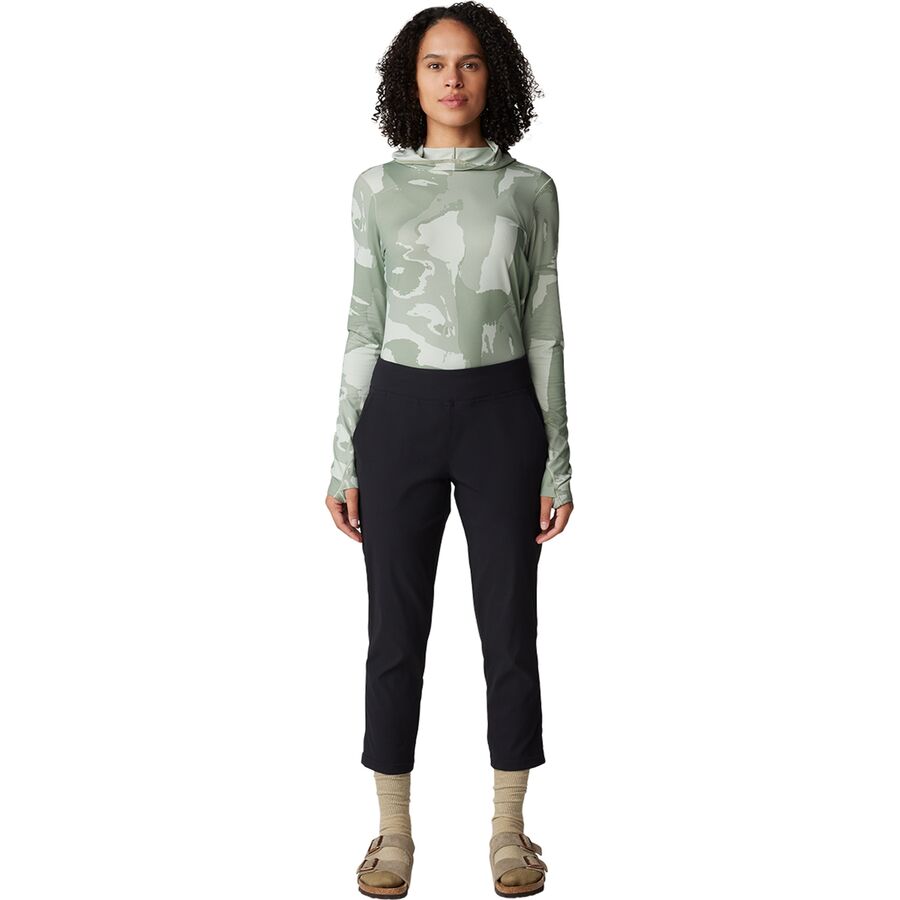 Mountain Hardwear Dynama Crop Pant - Women's Black