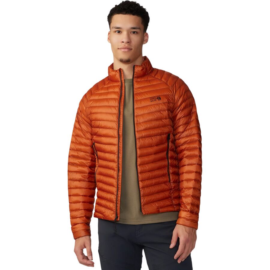 Mountain Hardwear Ghost Whisperer Jacket - Men's Raw Carnelian
