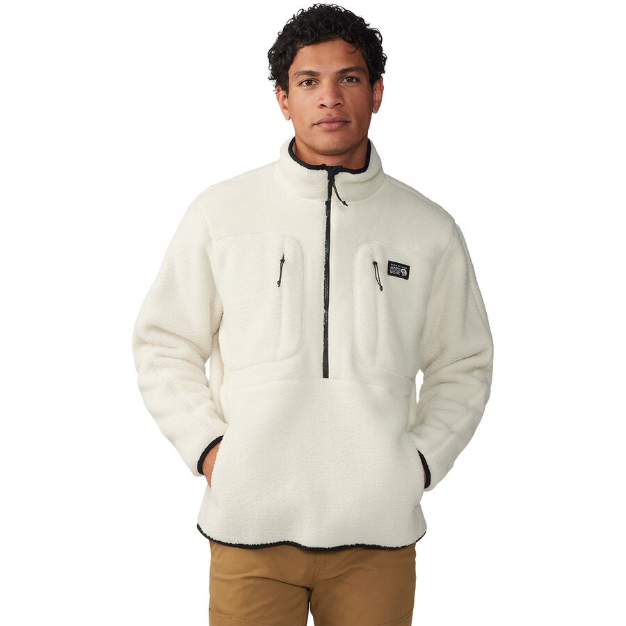 Mountain Hardwear HiCamp Fleece Pullover - Men's Stone
