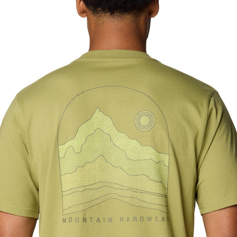 Mountain Hardwear Mountain Sunset Short-Sleeve T-Shirt - Men's Fatigue Green