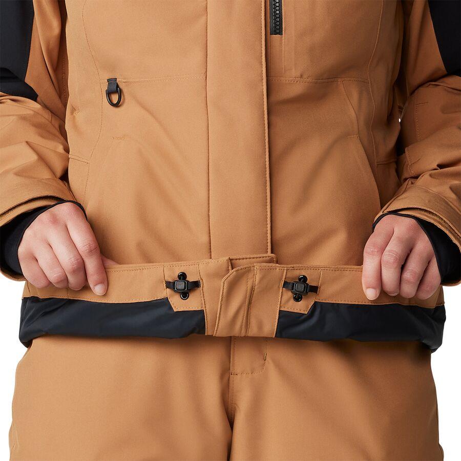 Mountain Hardwear Powder Maven Jacket - Women's Copper Clay/Black