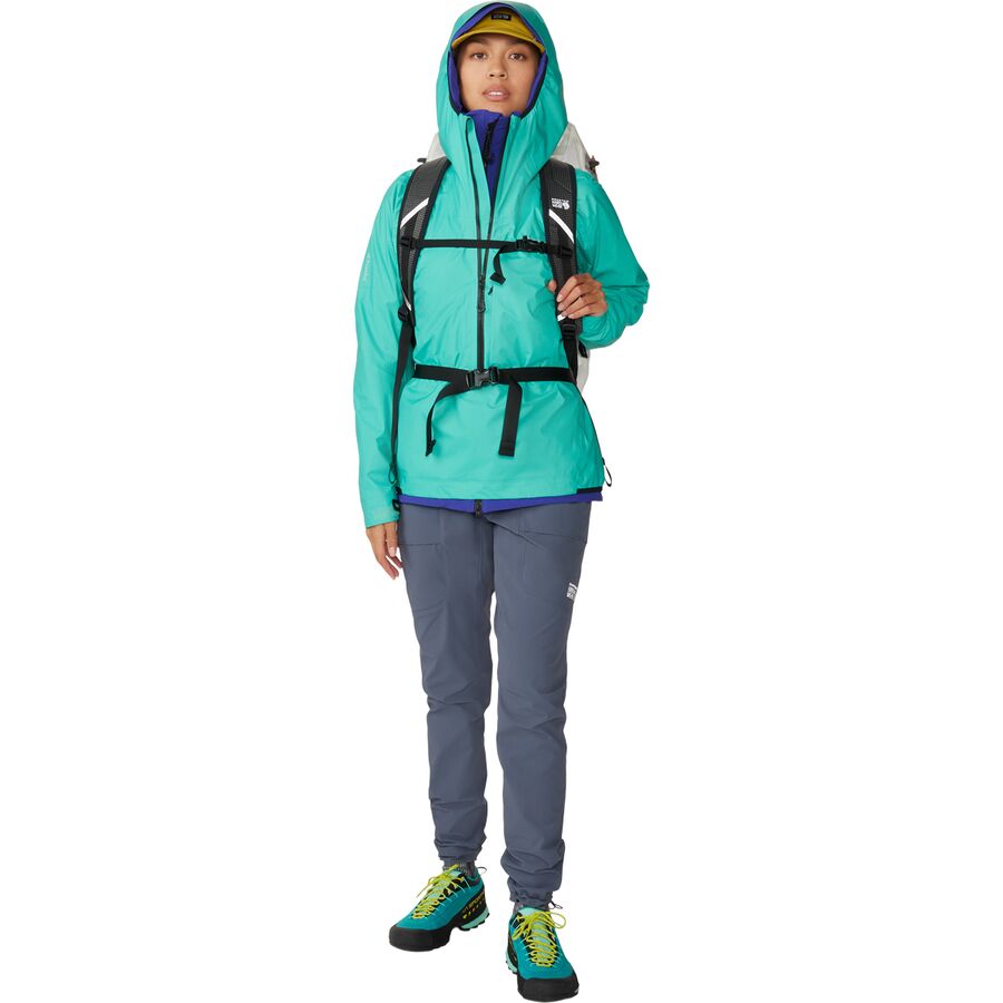 Mountain Hardwear Premonition UL Anorak - Women's Bio Green