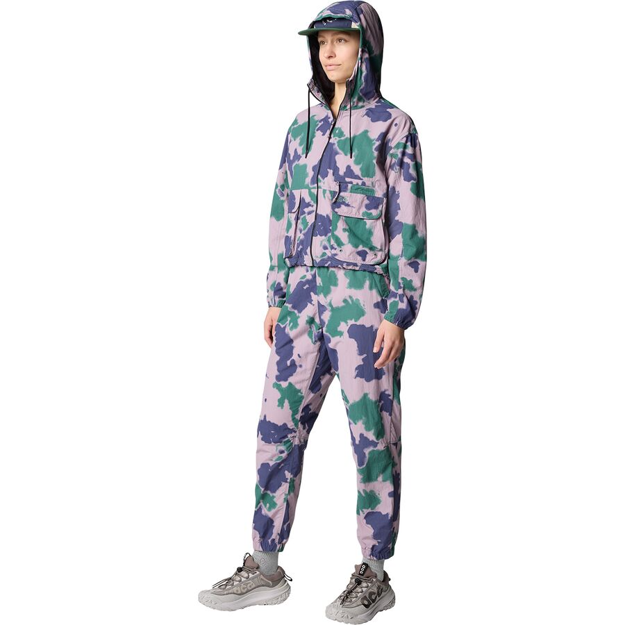 Mountain Hardwear Stryder Full Zip Jacket - Women's Blue Pine Blissed Dye Print