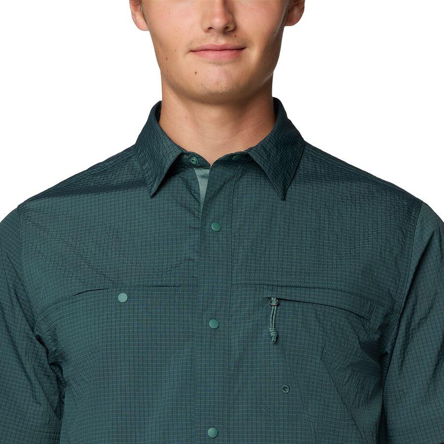 Mountain Hardwear Stryder Short-Sleeve Shirt - Men's Blue Pine Ripstop