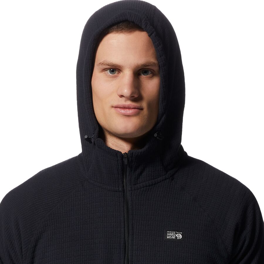 Mountain Hardwear Summit Grid Hoodie - Men's Black