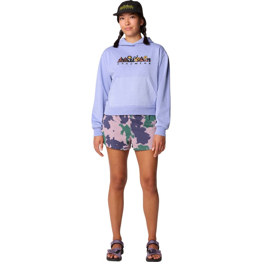 Mountain Hardwear Sun Stash Collab Crop Hoodie - Women's Light Illusion
