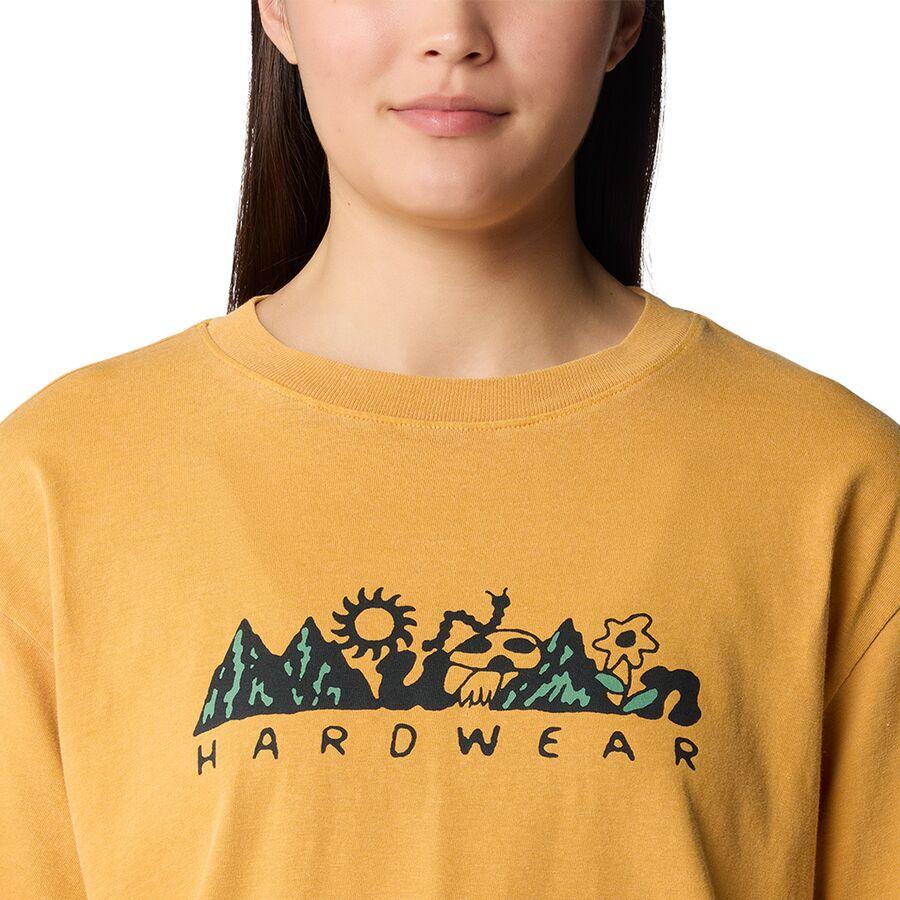 Mountain Hardwear Sun Stash Collab Crop Short-Sleeve Top - Women's Sundown Gold