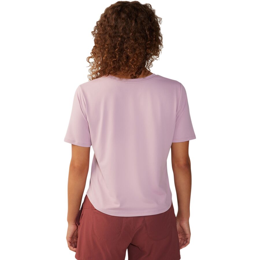Mountain Hardwear Sunblocker Short-Sleeve Top - Women's Pink Moonstone