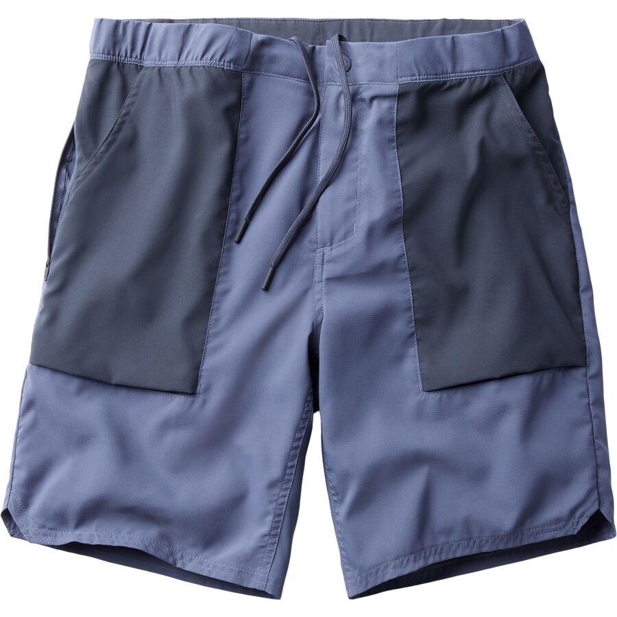 Mountain Hardwear Trail Sender 9in Short - Men's Blue Slate/Dark Storm