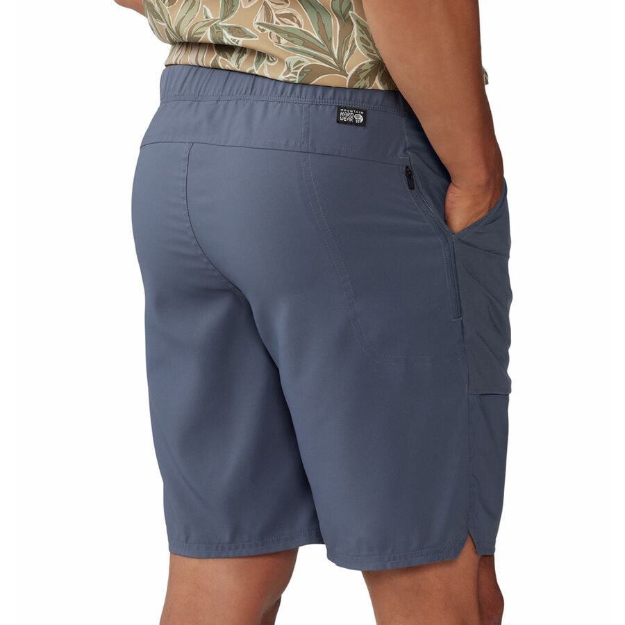 Mountain Hardwear Trail Sender 9in Short - Men's Blue Slate/Dark Storm