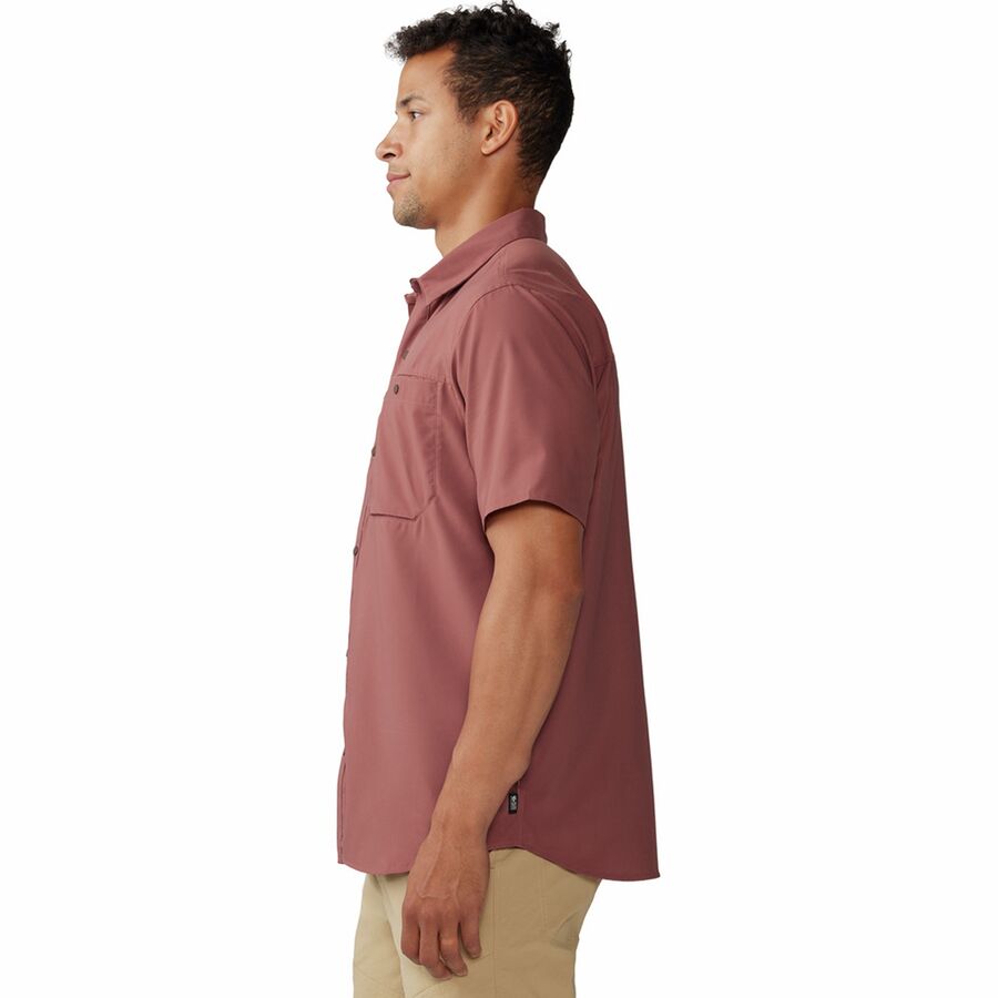 Mountain Hardwear Trail Sender Short-Sleeve Shirt - Men's Clay Earth