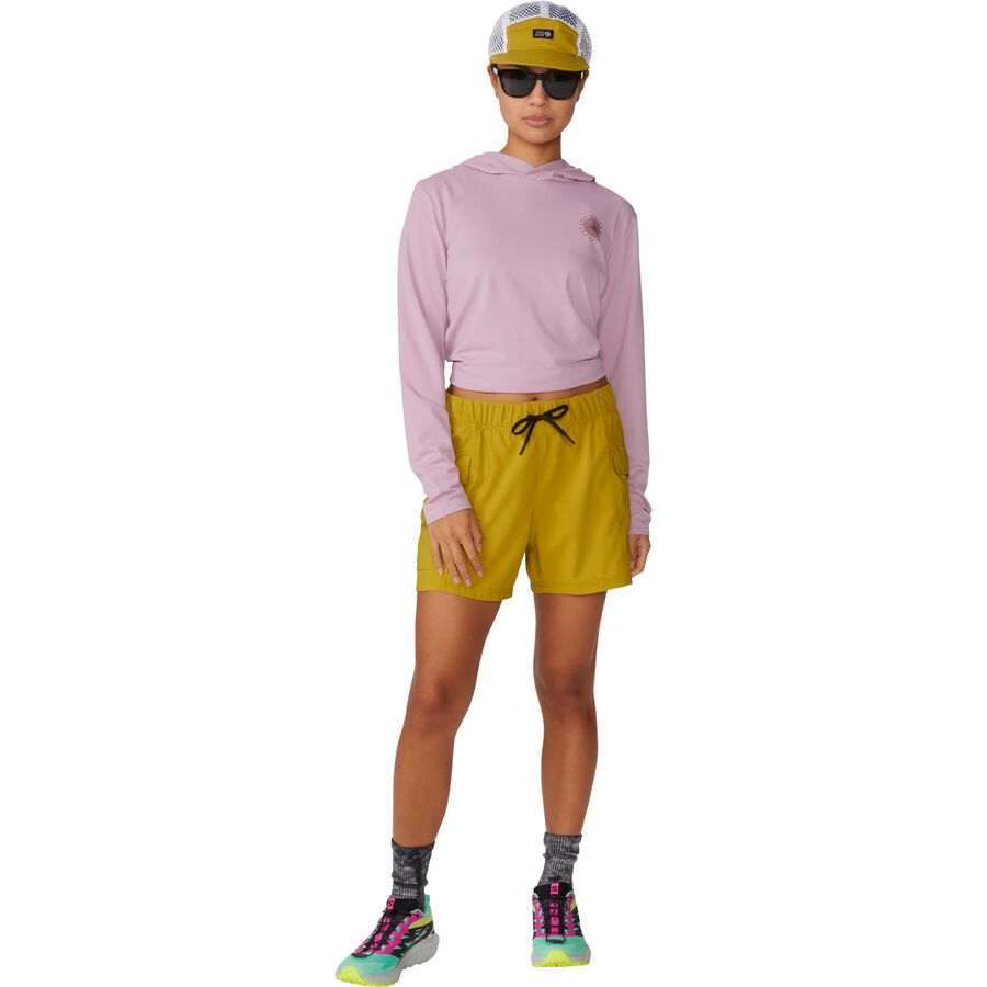 Mountain Hardwear Trail Sender Short - Women's Dark Citron