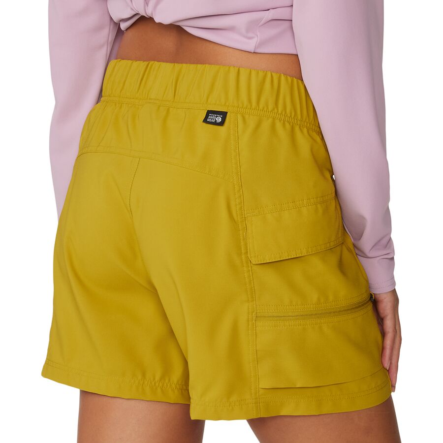Mountain Hardwear Trail Sender Short - Women's Dark Citron