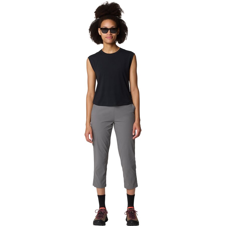 Mountain Hardwear Trek N Go Sleeveless Top - Women's Black
