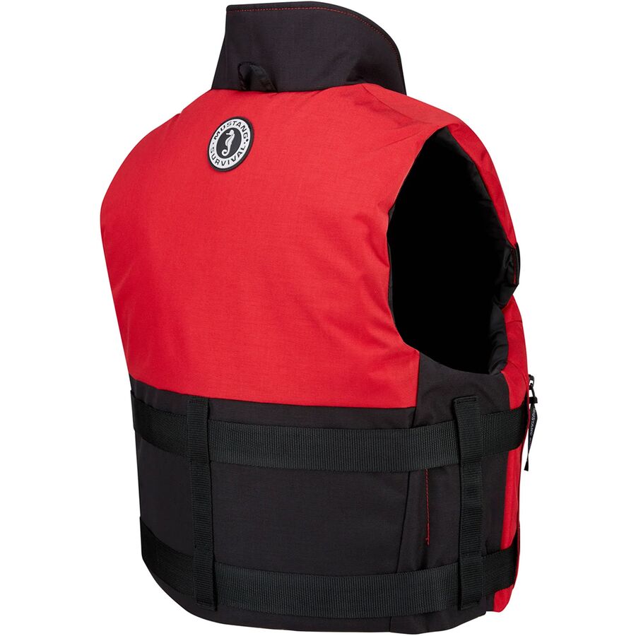 Mustang Survival Accel 100 Fishing Vest Red/Black