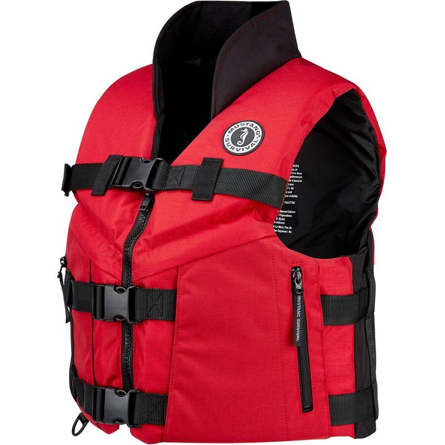 Mustang Survival Accel 100 Fishing Vest Red/Black