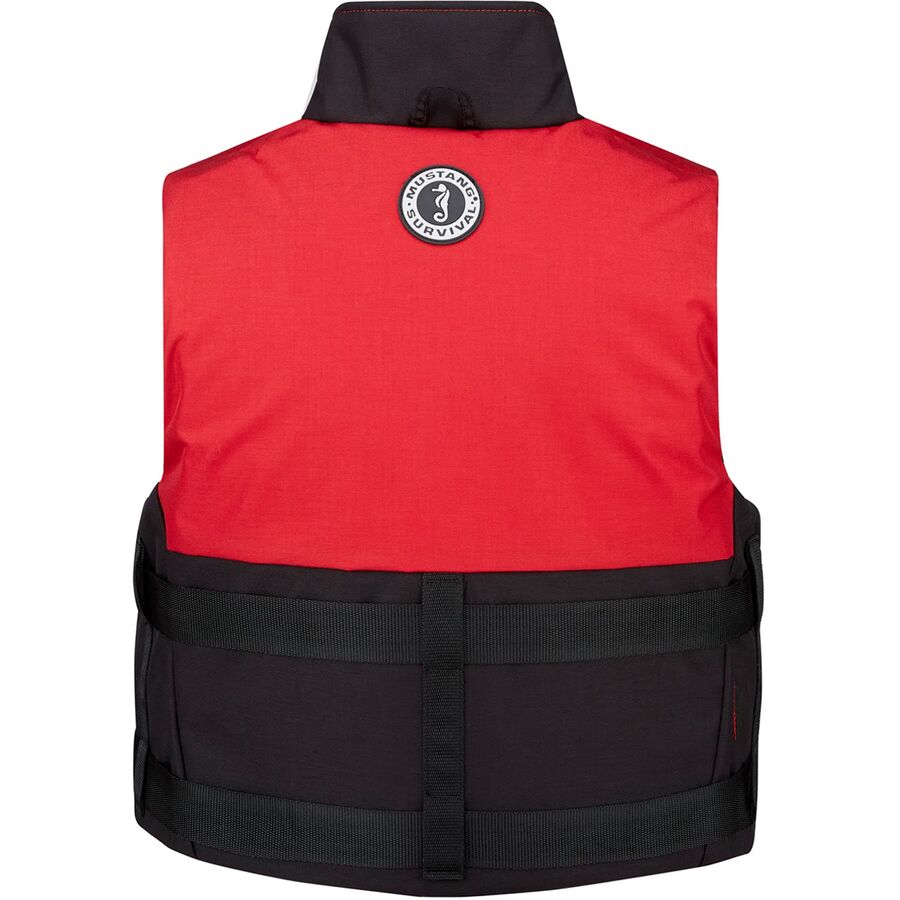 Mustang Survival Accel 100 Fishing Vest Red/Black