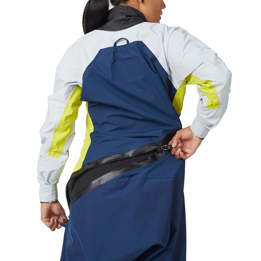 Mustang Survival Helix Dry Suit + CCS - Women's Neptune/Pebble/Mahi