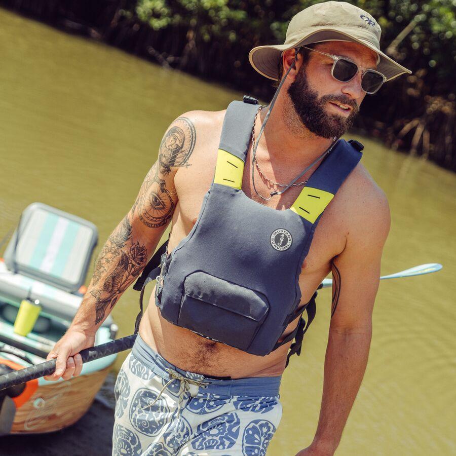 Mustang Survival Khimera Hybrid Dual Flotation Personal Flotation Device Admiral Gray