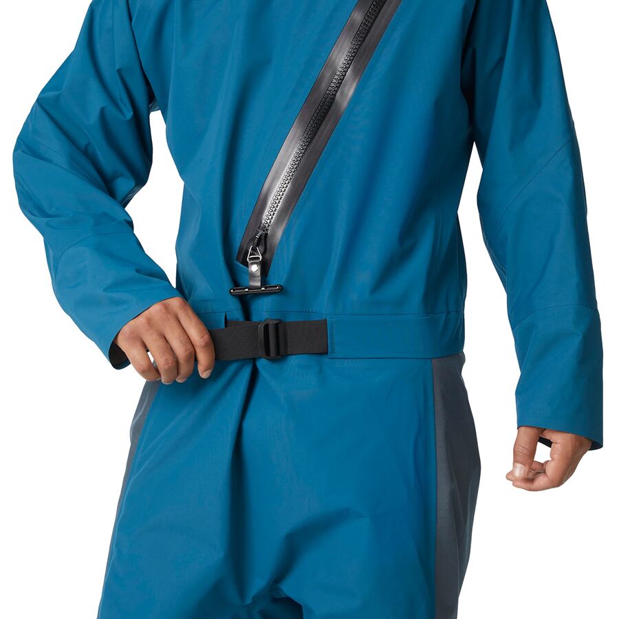 Mustang Survival Quadra Dry Suit - Men's Ocean Blue/Admiral Grey