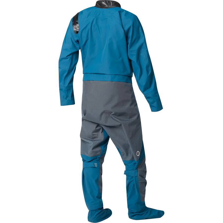 Mustang Survival Quadra Dry Suit - Men's Ocean Blue/Admiral Grey