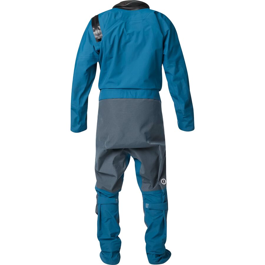 Mustang Survival Quadra Dry Suit - Men's Ocean Blue/Admiral Grey