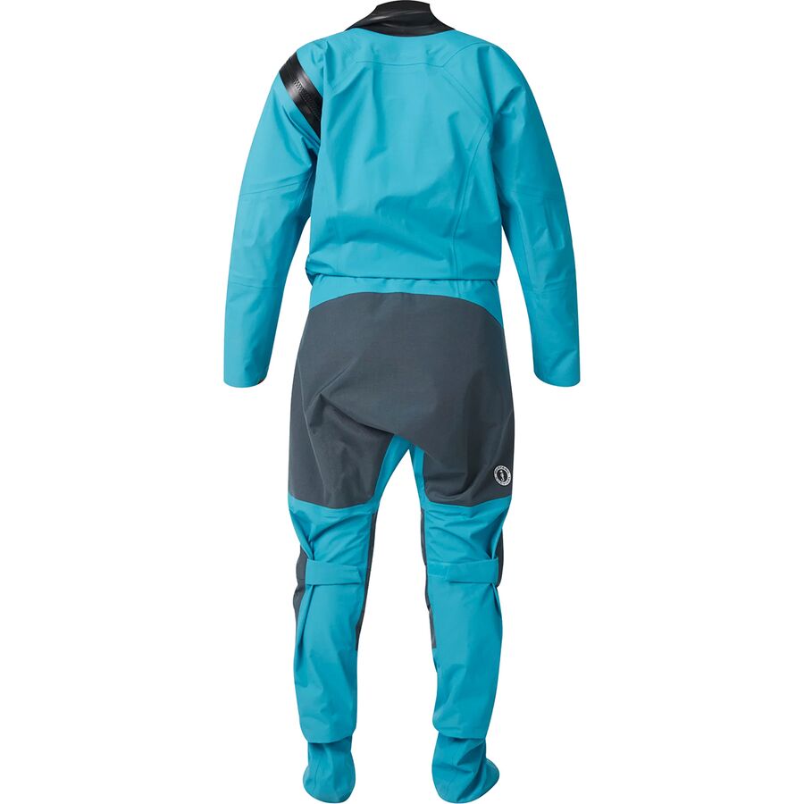 Mustang Survival Quadra Dry Suit - Women's Bluefin/Admiral Grey
