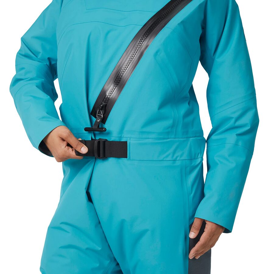 Mustang Survival Quadra Dry Suit - Women's Bluefin/Admiral Grey