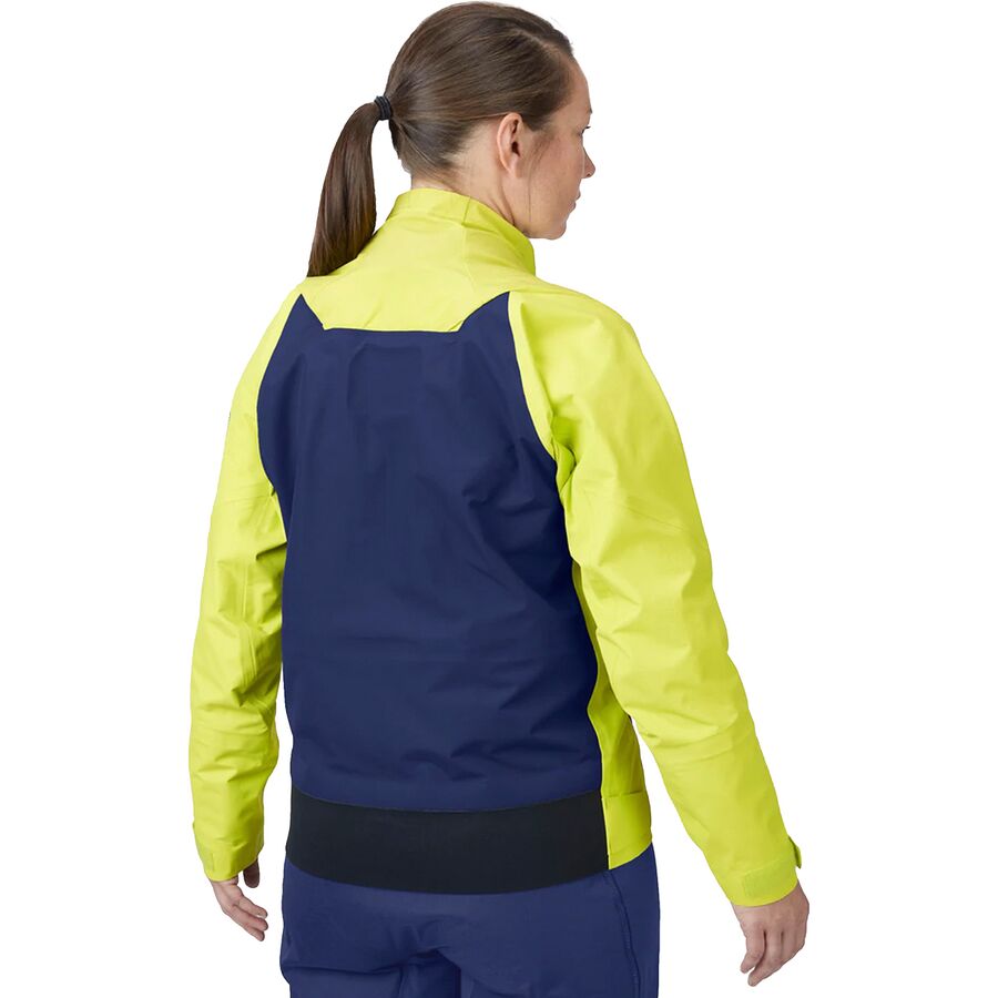 Mustang Survival Taku Dry Top Neptune/Mahi Yellow