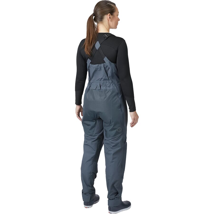 Mustang Survival Taku Waterproof Bib Pant Admiral Gray