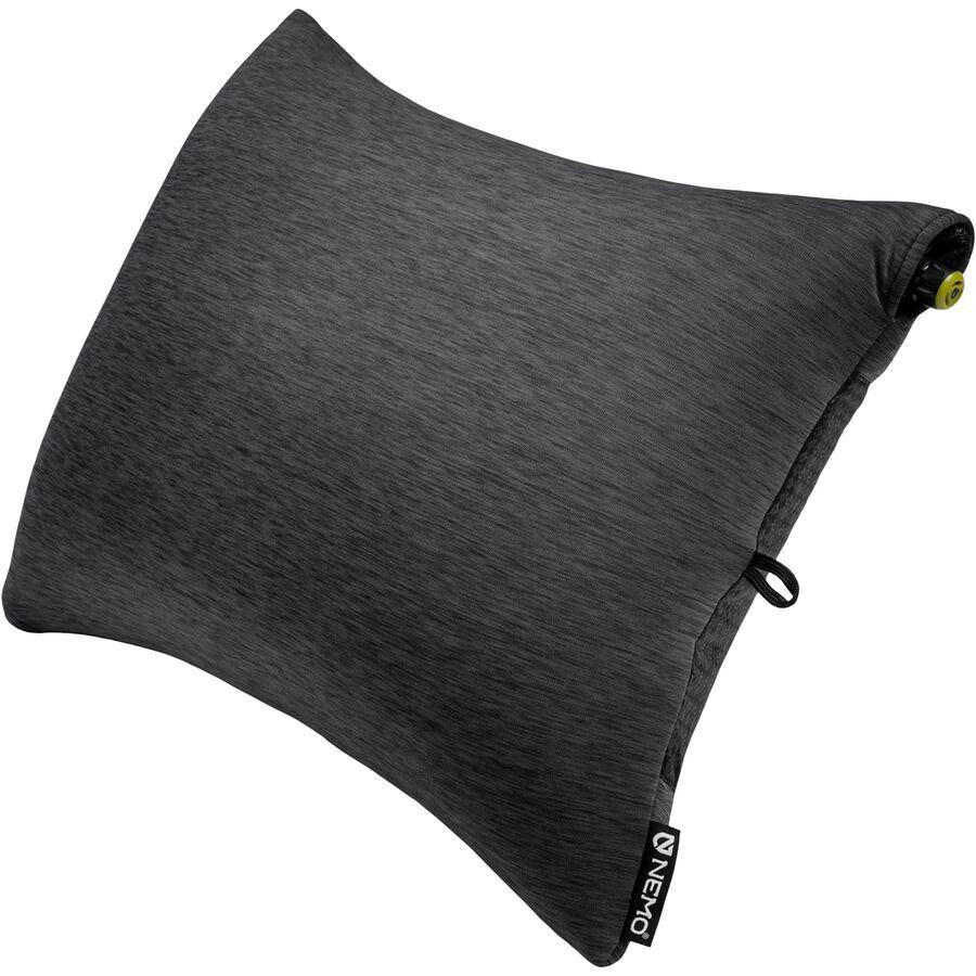 NEMO Equipment Inc. Fillo King Pillow Black Pearl/Birch Bud
