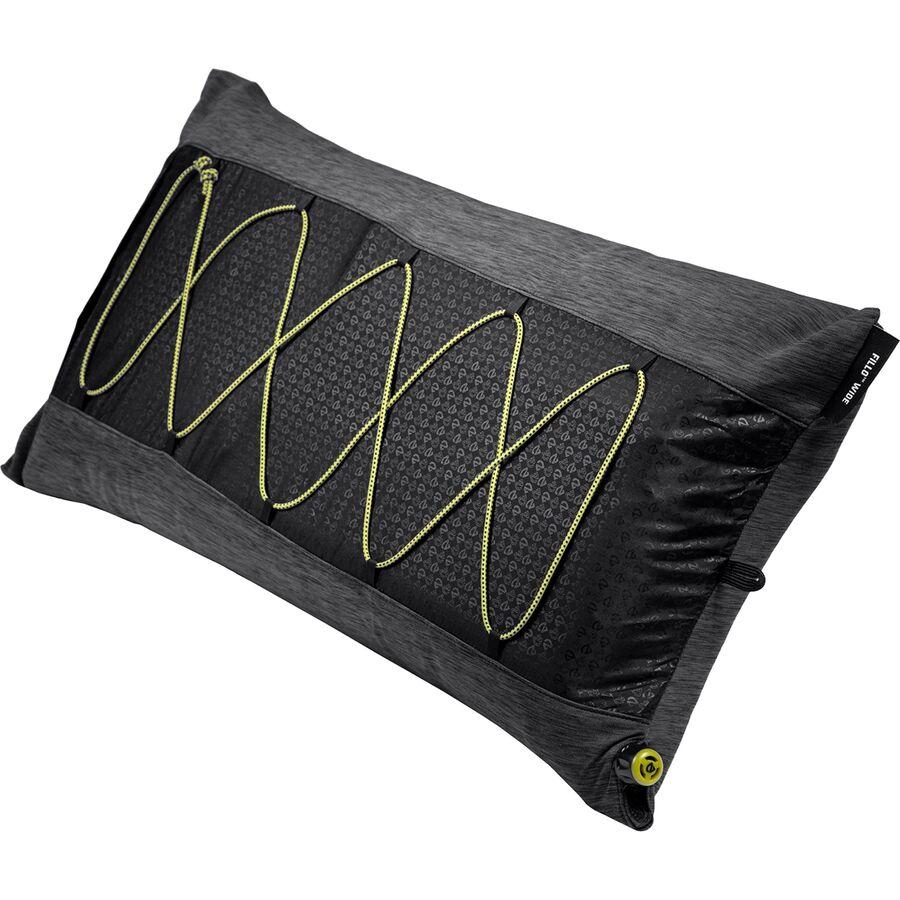 NEMO Equipment Inc. Fillo Wide Pillow Black Pearl/Birch Bud