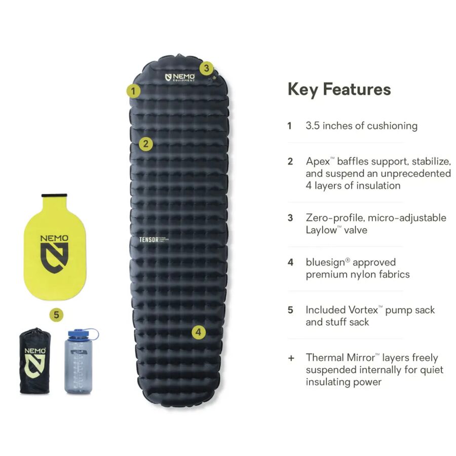 NEMO Equipment Inc. Tensor Extreme Conditions Sleeping Pad