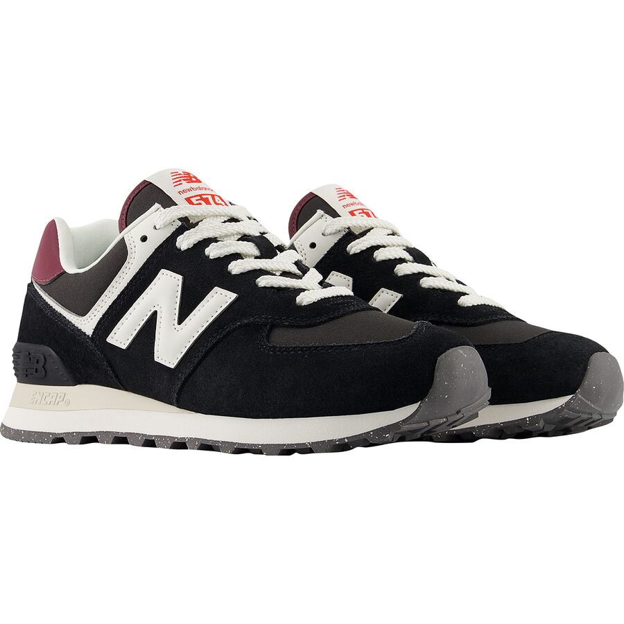 New Balance 574 Shoe - Women's Black/White