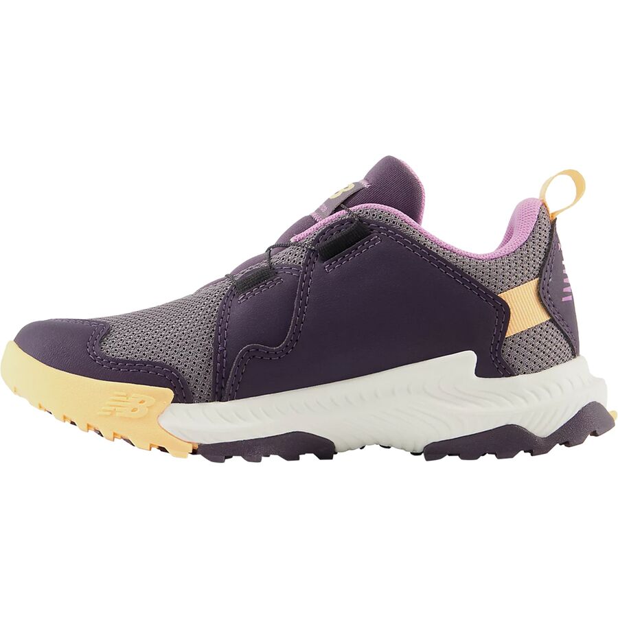 New Balance Dynasoft Trail Magic BOA Shoe - Little Girls' Zinc/Interstellar/Solar Flare