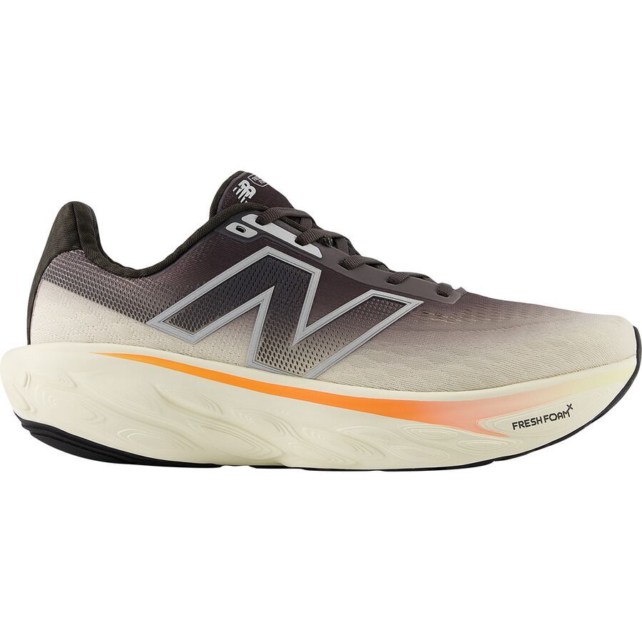 New Balance Fresh Foam 1080v14 Shoe - Men's Black Cement/Angora/Hot Mango