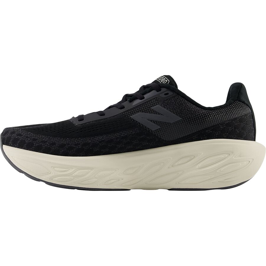 New Balance Fresh Foam X 1080 V14 Running Shoe - Men's Black/Magnet/Linen