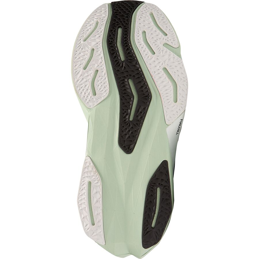 New Balance FuelCell Rebel V4 Shoe - Women's Clay Ash/White/Black
