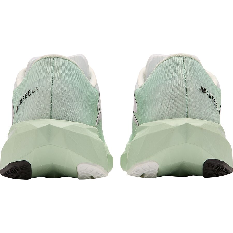 New Balance FuelCell Rebel V4 Shoe - Women's Clay Ash/White/Black