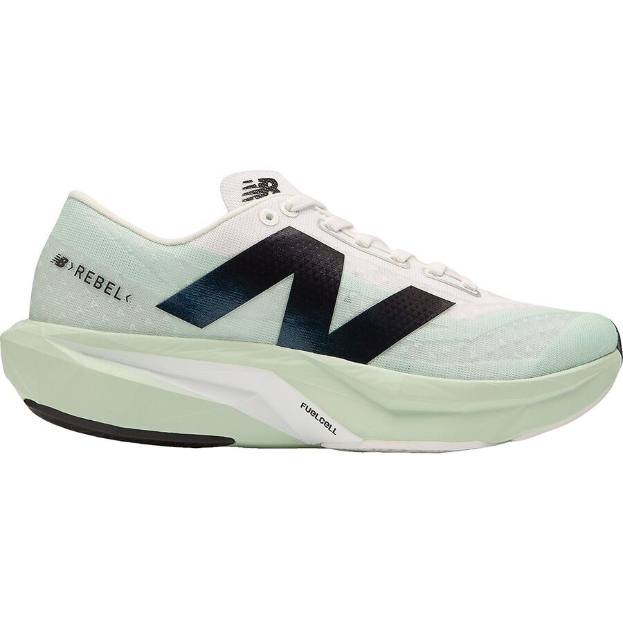 New Balance FuelCell Rebel v4 Shoe - Women's Clay Ash/White/Black