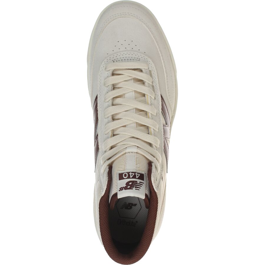 New Balance Numeric 440 High V2 Shoe - Men's Sea Salt/Dark Brown