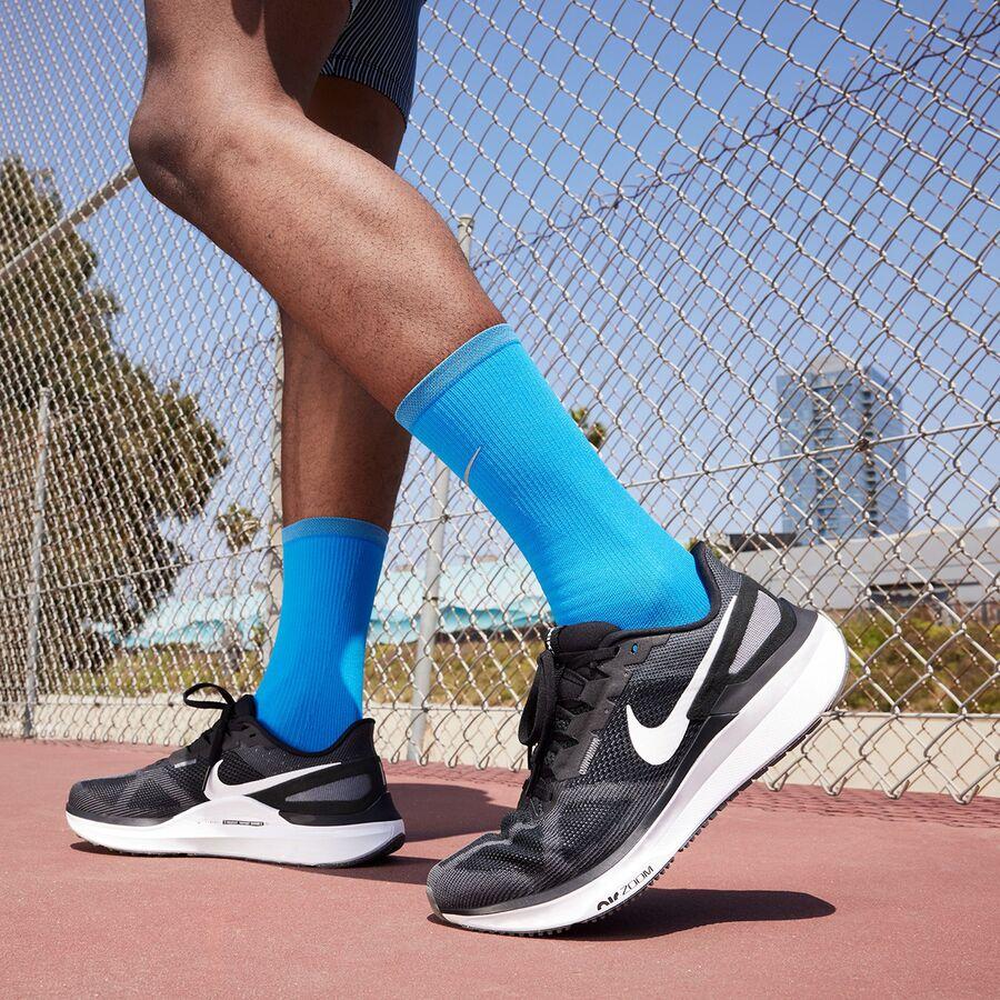 Nike Air Zoom Structure 25 Running Shoe - Men's Black/White-Iron Grey