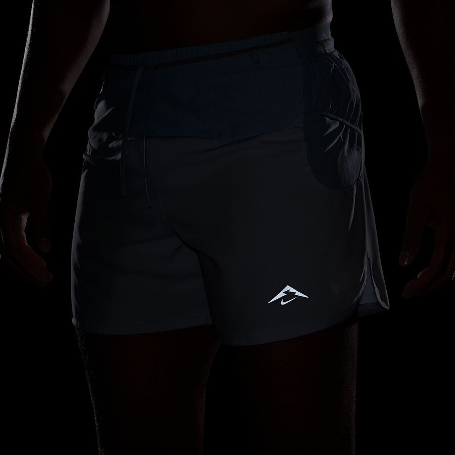 Nike Dri-FIT ADV Second Sunrise 5in Brief Short - Men's Football Grey/Light Armory Blue/Black