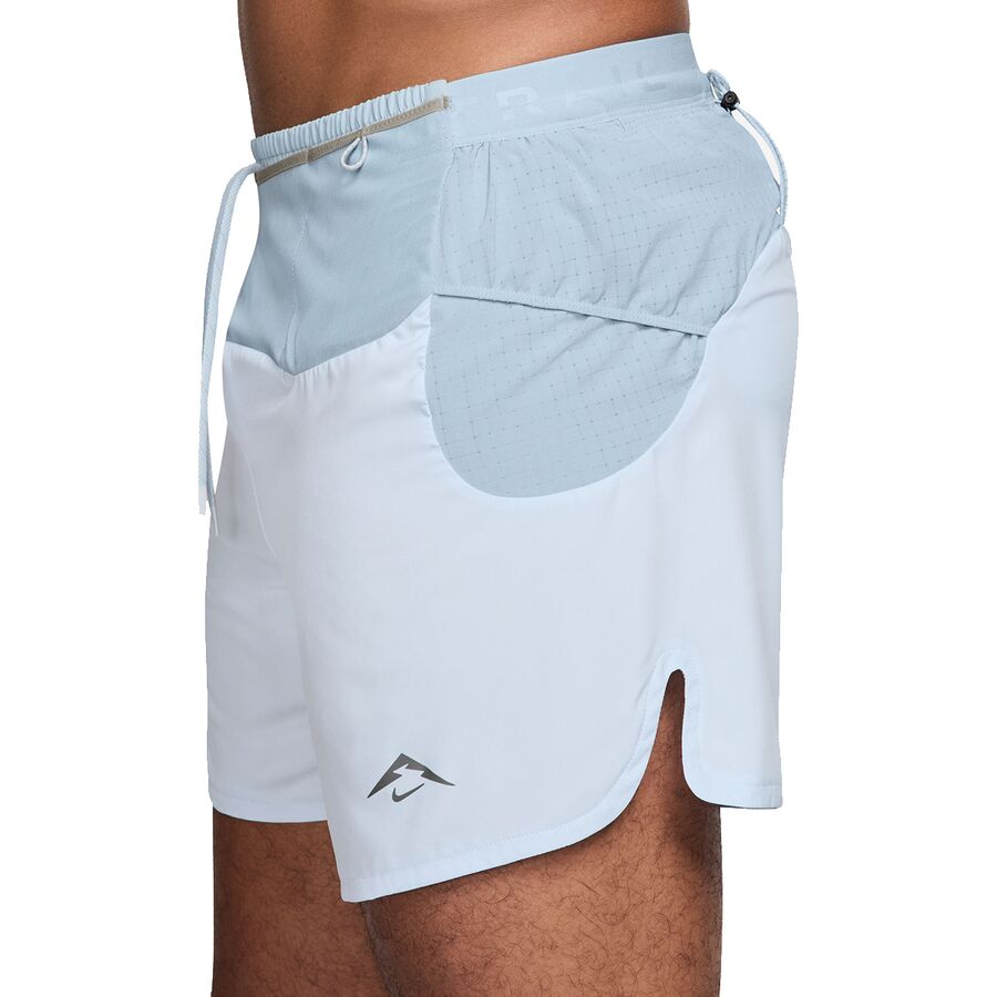 Nike Dri-FIT ADV Second Sunrise 5in Brief Short - Men's Football Grey/Light Armory Blue/Black
