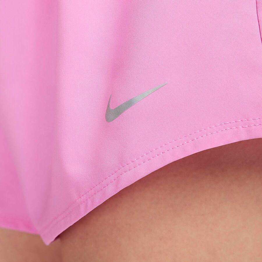 Nike One Dri-Fit 3in Brief Lined Short - Women's Playful Pink/Reflective Silv