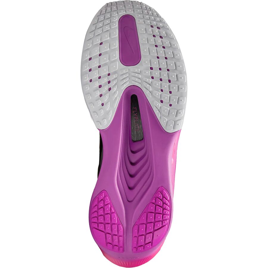 Nike Zoom Fly 6 Running Shoe - Women's White/Black-Vivid Grape-Hyper Pink