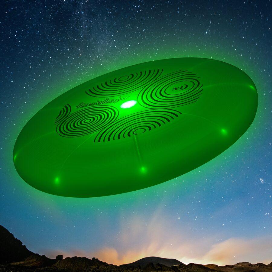 Nite Ize Flashflight LED Light Up Flying Disc Green