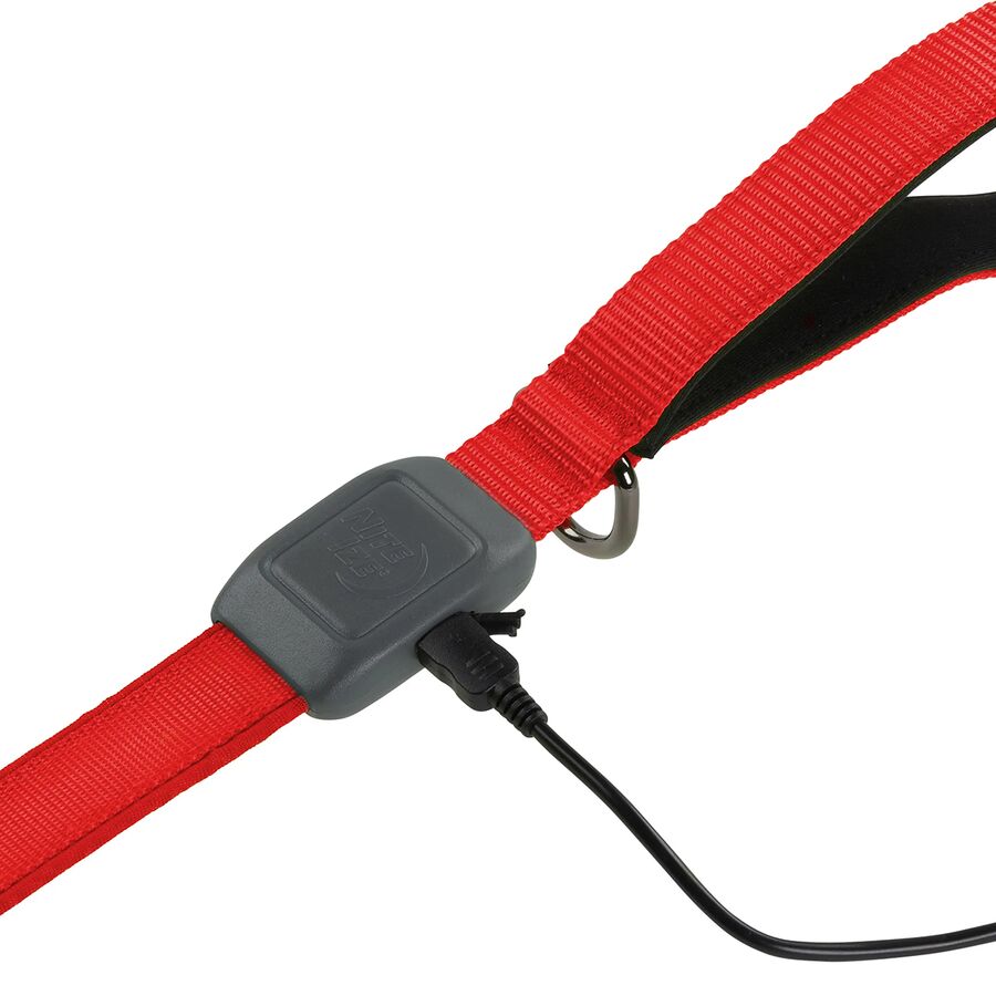Nite Ize NiteDog Rechargeable LED Leash Red